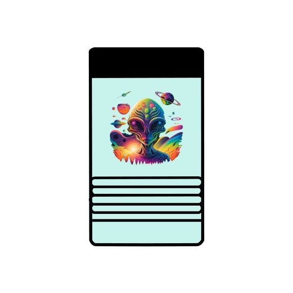 Colorful Alien Beverage Holder, Fun Drink Sleeve for Parties, Unique Gift for Space Lovers, 12oz Holder for Travel, Cosmic Coolers - Image 21