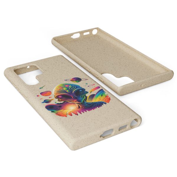 Vibrant Alien Biodegradable Phone Case | Eco-Friendly, Galaxy Inspired, Unique Gift, Trendy Phone Cover, For Space Lovers - Image 152