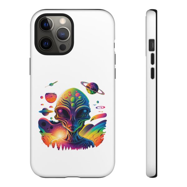 Alien Galaxy Phone Case, Space Themed Tough Case for Teens, Colorful Phone Cover, Gift for Sci-Fi Lovers, Trendy Mobile Accessory - Image 26
