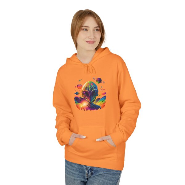 Vibrant Artistic Fleece Hoodie, Cozy Unisex Sweatshirt, Colorful Graphic Hoodie, Trendy Casual Wear, Unique Gift Idea, Streetwear Style - Image 35