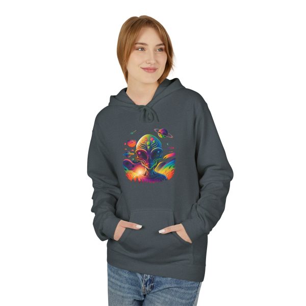 Vibrant Artistic Fleece Hoodie, Cozy Unisex Sweatshirt, Colorful Graphic Hoodie, Trendy Casual Wear, Unique Gift Idea, Streetwear Style - Image 47