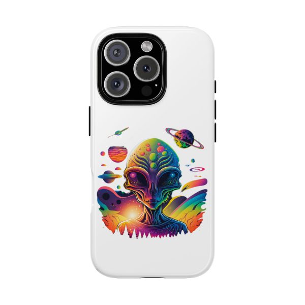 Colorful Alien Phone Case, Galaxy Design, Sci-Fi Accessories, Gifts for Space Lovers, Unique Mobile Cover, Tough Cases - Image 155