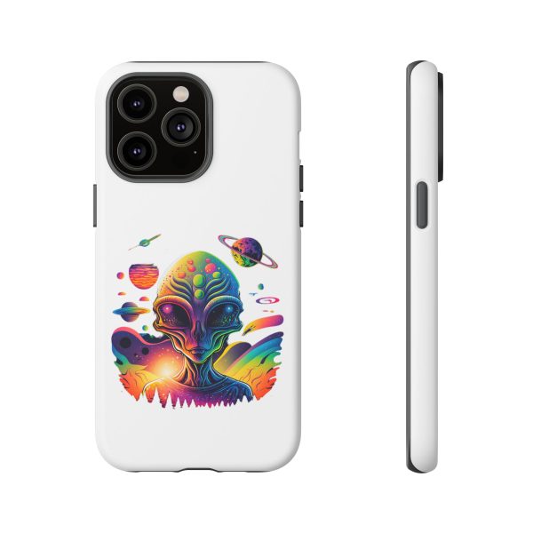 Alien Galaxy Phone Case, Space Themed Tough Case for Teens, Colorful Phone Cover, Gift for Sci-Fi Lovers, Trendy Mobile Accessory - Image 79