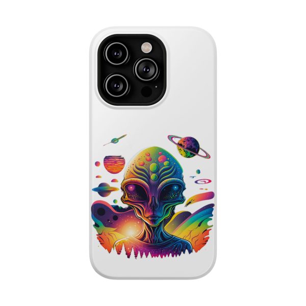 Colorful Alien Phone Case for Protection and Style, Galaxy-Themed Case, Retro Vibe Case, Unique Gift for Sci-Fi Lovers, Planet Design Case - Image 99