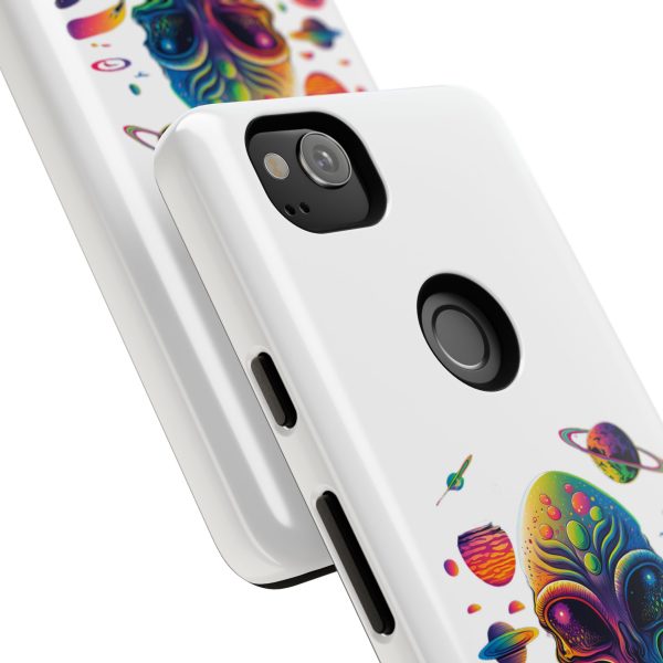 Alien Galaxy Phone Case, Space Themed Tough Case for Teens, Colorful Phone Cover, Gift for Sci-Fi Lovers, Trendy Mobile Accessory - Image 190