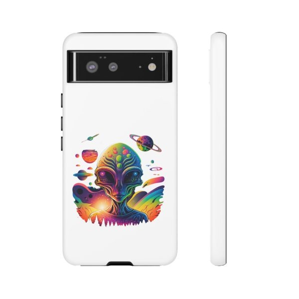 Alien Galaxy Phone Case, Space Themed Tough Case for Teens, Colorful Phone Cover, Gift for Sci-Fi Lovers, Trendy Mobile Accessory - Image 49