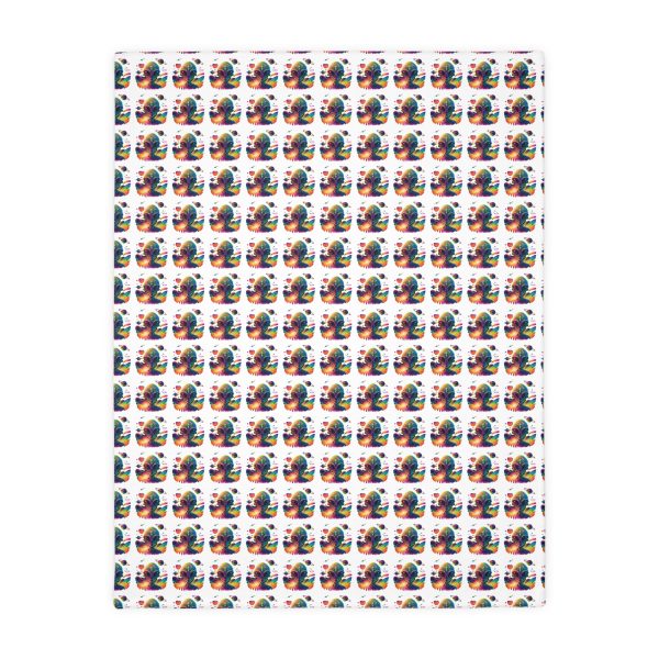 Velveteen Microfiber Blanket (Two-sided print) - Image 9