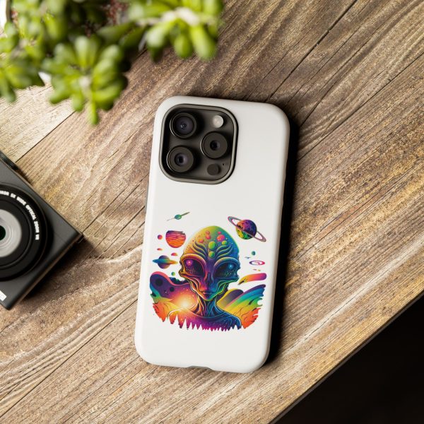 Alien Galaxy Phone Case, Space Themed Tough Case for Teens, Colorful Phone Cover, Gift for Sci-Fi Lovers, Trendy Mobile Accessory - Image 113