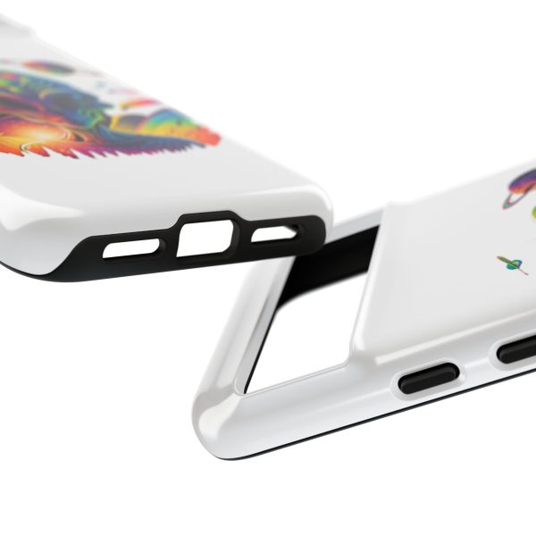 Colorful Alien Phone Case, Galaxy Design, Sci-Fi Accessories, Gifts for Space Lovers, Unique Mobile Cover, Tough Cases - Image 133