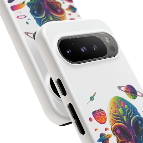 Colorful Alien Phone Case, Galaxy Design, Sci-Fi Accessories, Gifts for Space Lovers, Unique Mobile Cover, Tough Cases - Image 181