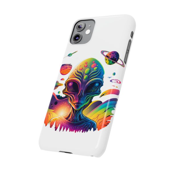 Vibrant Alien Phone Case, Cosmic Phone Cover, Space Decor, Gift for Sci-Fi Lovers, Unique Smartphone Accessory - Image 12