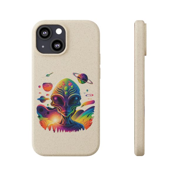 Vibrant Alien Biodegradable Phone Case | Eco-Friendly, Galaxy Inspired, Unique Gift, Trendy Phone Cover, For Space Lovers - Image 73