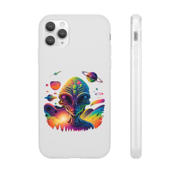 Colorful Alien Galaxy Phone Case, Cosmic Phone Cover, Unique Gift for Space Lovers, Festival Accessory, Astronaut Art Case - Image 59