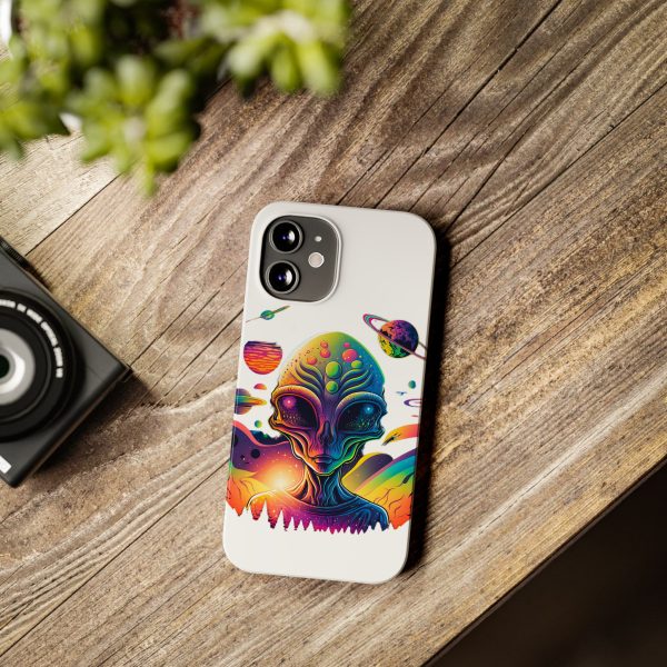 Vibrant Alien Phone Case, Cosmic Phone Cover, Space Decor, Gift for Sci-Fi Lovers, Unique Smartphone Accessory - Image 45