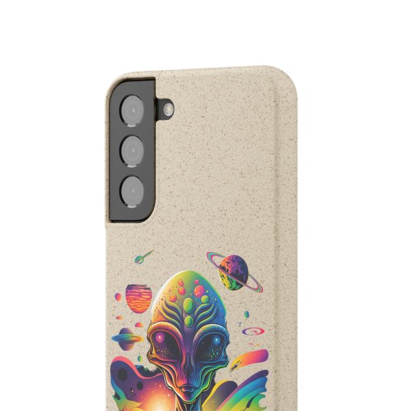 Vibrant Alien Biodegradable Phone Case | Eco-Friendly, Galaxy Inspired, Unique Gift, Trendy Phone Cover, For Space Lovers - Image 155
