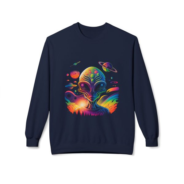 Unisex Midweight Softstyle Fleece Crewneck Sweatshirt - Image 49
