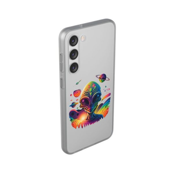Colorful Alien Galaxy Phone Case, Cosmic Phone Cover, Unique Gift for Space Lovers, Festival Accessory, Astronaut Art Case - Image 247