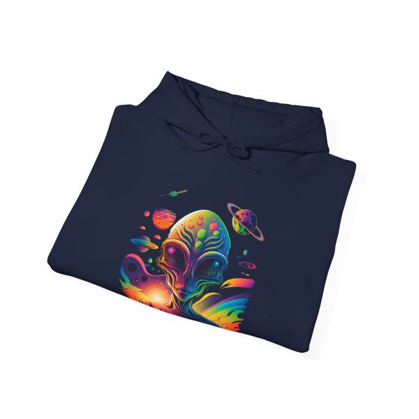 Colorful Cosmic Hoodie, Unisex Hoodie, Space Art Sweatshirt, Comfortable Pullover, Gift for Astronomers, Warm Hoodie for All Seasons - Image 28