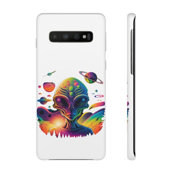 Vibrant Alien Snap Case for Galaxy Lovers | Cosmic Phone Cover, Space Art, Unique Gift for Sci-Fi Fans, Phone Accessory - Image 35