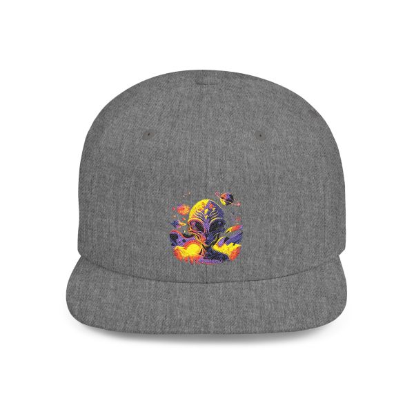 Vibrant Graphic Snapback Hat - Trendy Streetwear Cap for Outdoor Adventures, Casual Fashion, Gift Ideas, Summer Festivals, Everyday Wear - Image 7