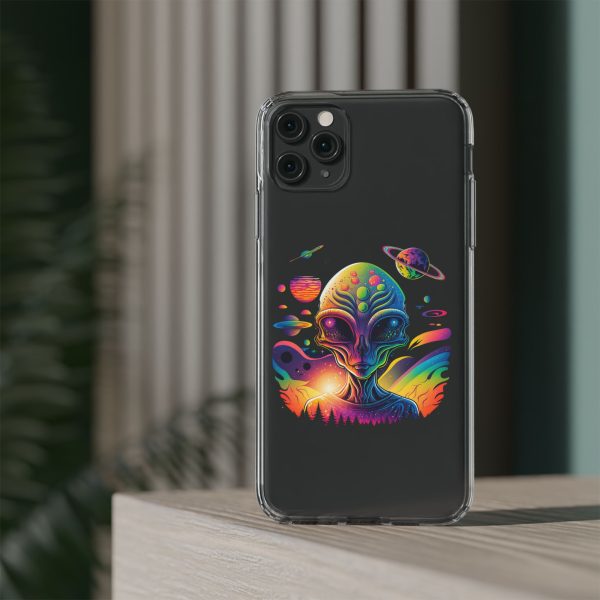 Alien Galaxy Clear Phone Case, Cosmic Phone Cover, Space Lover Gift, Unique Design for iPhone, Galaxy Phone Case - Image 33