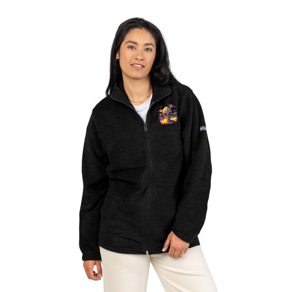 Vibrant Fleece Jacket, Cozy Embroidered Outerwear, Perfect for Outdoor Adventures, Gifts for Adventurers and Nature Lovers - Image 11
