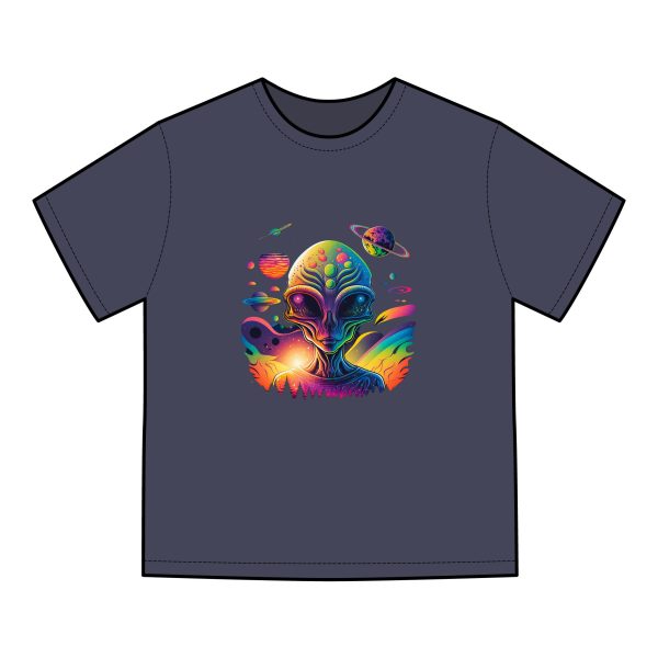 Cosmic Alien Graphic T-Shirt, Space Lover Apparel, Unisex Tee, Unique Gift for Sci-Fi Fans, Casual Wear for Everyday, Festival Outfit - Image 25