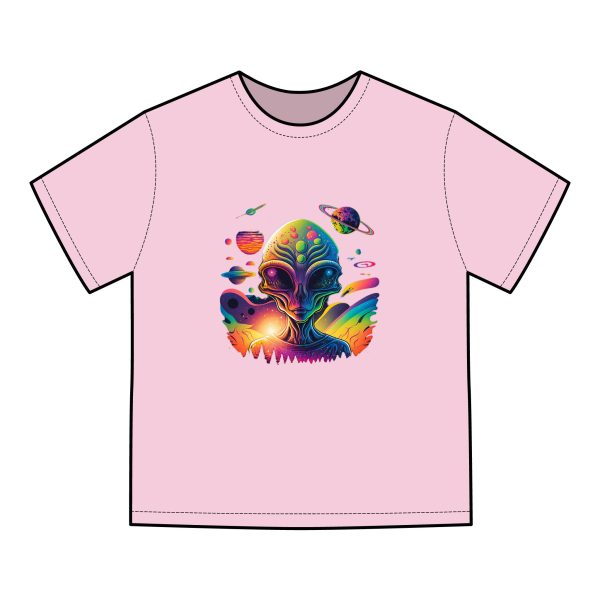 Cosmic Alien Graphic T-Shirt, Space Lover Apparel, Unisex Tee, Unique Gift for Sci-Fi Fans, Casual Wear for Everyday, Festival Outfit - Image 27