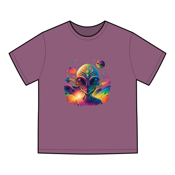 Cosmic Alien Graphic T-Shirt, Space Lover Apparel, Unisex Tee, Unique Gift for Sci-Fi Fans, Casual Wear for Everyday, Festival Outfit - Image 29