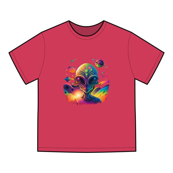 Cosmic Alien Graphic T-Shirt, Space Lover Apparel, Unisex Tee, Unique Gift for Sci-Fi Fans, Casual Wear for Everyday, Festival Outfit - Image 31
