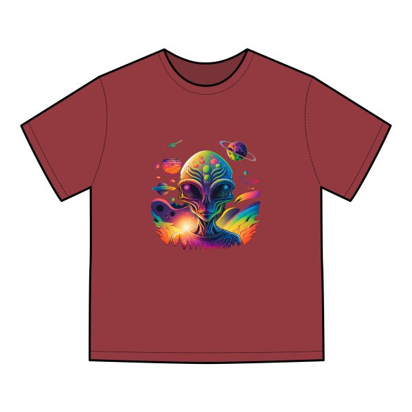 Cosmic Alien Graphic T-Shirt, Space Lover Apparel, Unisex Tee, Unique Gift for Sci-Fi Fans, Casual Wear for Everyday, Festival Outfit - Image 33
