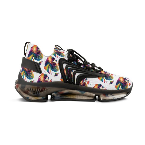 Vibrant Men's Mesh Sneakers, Colorful Athletic Shoes, Trendy Sports Footwear, Casual Everyday Sneakers, Perfect for Active Lifestyle - Image 8