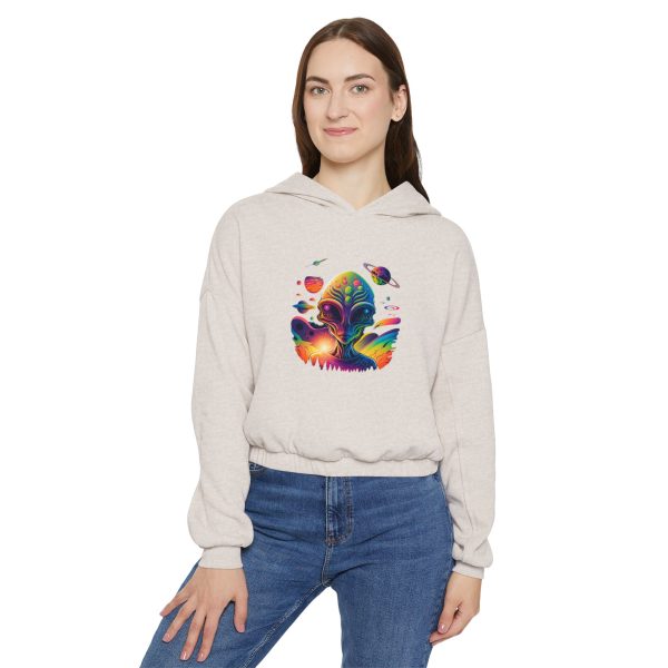 Women's Cinched Bottom Hoodie - Image 7