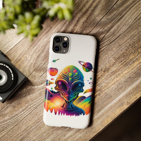 Vibrant Alien Phone Case, Cosmic Phone Cover, Space Decor, Gift for Sci-Fi Lovers, Unique Smartphone Accessory - Image 21