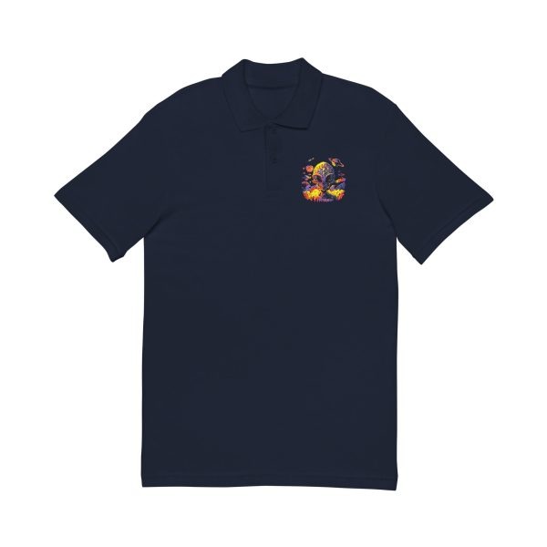 Vibrant Embroidered Polo Shirt, Casual Wear, Gift for Him/Her, Summer Outfit, Unique Fashion, Birthday Gift - Image 13