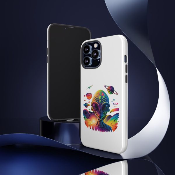 Alien Galaxy Phone Case, Space Themed Tough Case for Teens, Colorful Phone Cover, Gift for Sci-Fi Lovers, Trendy Mobile Accessory - Image 40