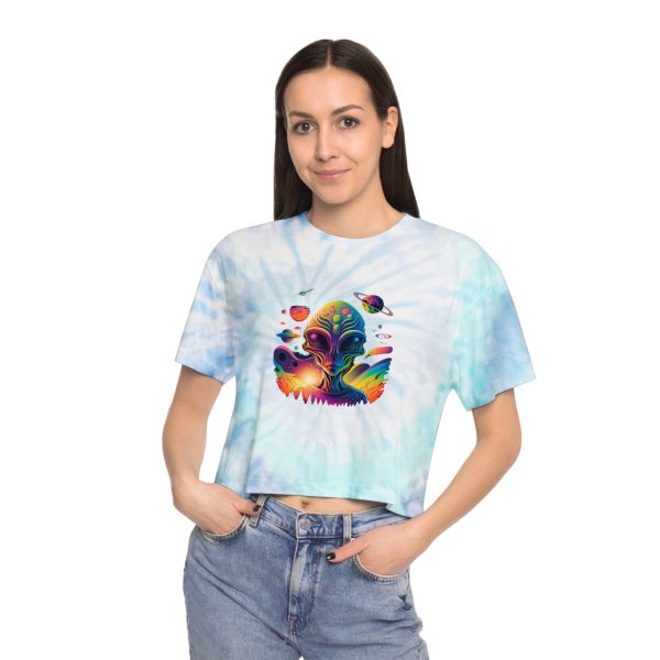 Women's Tie-Dye Crop Tee - Image 3