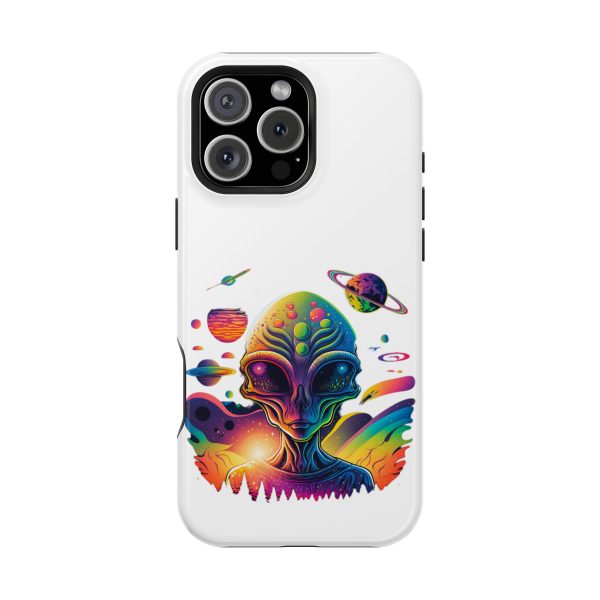 Colorful Alien Phone Case for Protection and Style, Galaxy-Themed Case, Retro Vibe Case, Unique Gift for Sci-Fi Lovers, Planet Design Case - Image 131