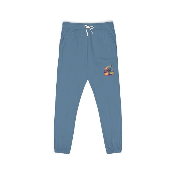 Unisex Garment-Dyed Fleece Sweatpants - Image 21