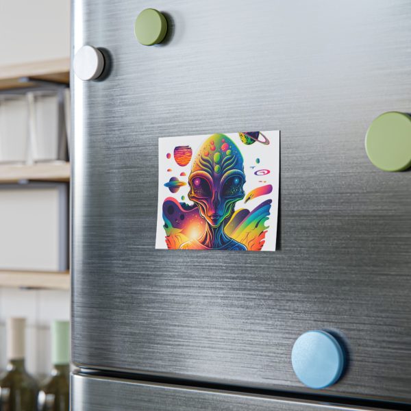 Cosmic Alien Post-it® Note Pads | Vibrant Space-Themed Sticky Notes, Office Supplies, Gifts for Sci-Fi Fans, School Accessories, [...] - Image 8