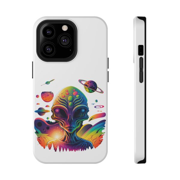 Colorful Alien Phone Case for Protection and Style, Galaxy-Themed Case, Retro Vibe Case, Unique Gift for Sci-Fi Lovers, Planet Design Case - Image 16