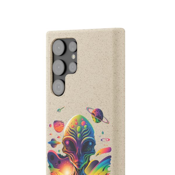 Vibrant Alien Biodegradable Phone Case | Eco-Friendly, Galaxy Inspired, Unique Gift, Trendy Phone Cover, For Space Lovers - Image 147