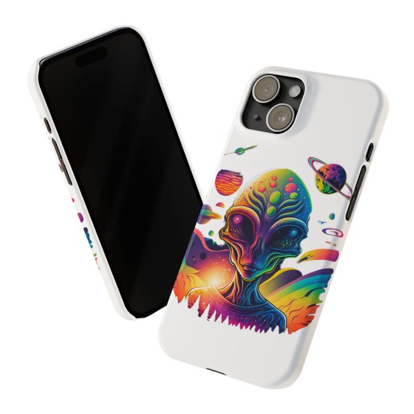 Vibrant Alien Phone Case, Cosmic Phone Cover, Space Decor, Gift for Sci-Fi Lovers, Unique Smartphone Accessory - Image 59