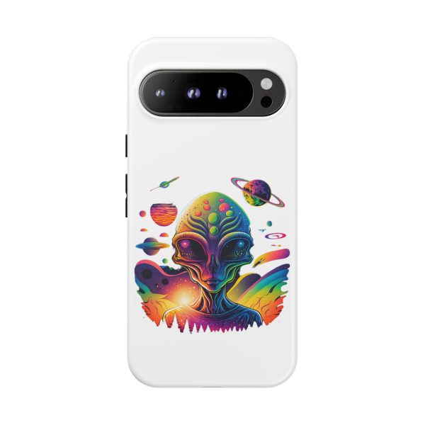 Colorful Alien Phone Case, Galaxy Design, Sci-Fi Accessories, Gifts for Space Lovers, Unique Mobile Cover, Tough Cases - Image 186