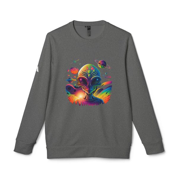 adidas Unisex Fleece Crewneck Sweatshirt - Image 5