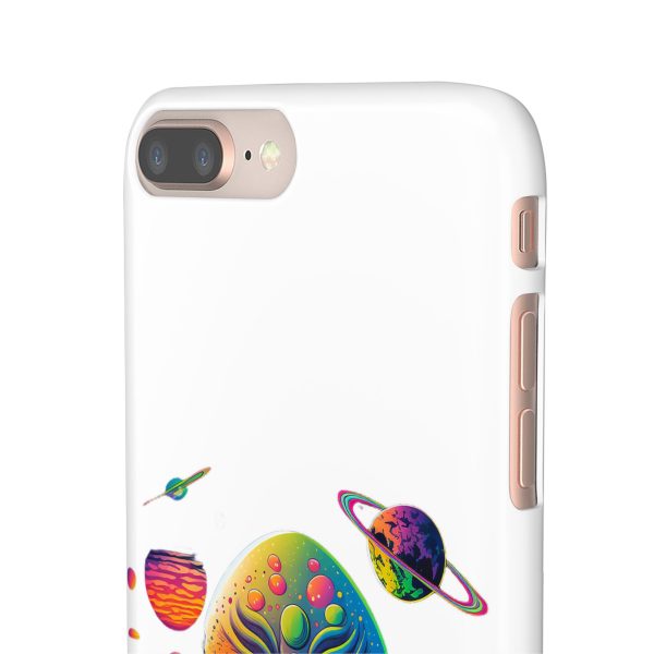 Vibrant Alien Snap Case for Galaxy Lovers | Cosmic Phone Cover, Space Art, Unique Gift for Sci-Fi Fans, Phone Accessory - Image 6