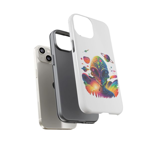 Colorful Alien Phone Case, Galaxy Design, Sci-Fi Accessories, Gifts for Space Lovers, Unique Mobile Cover, Tough Cases - Image 53