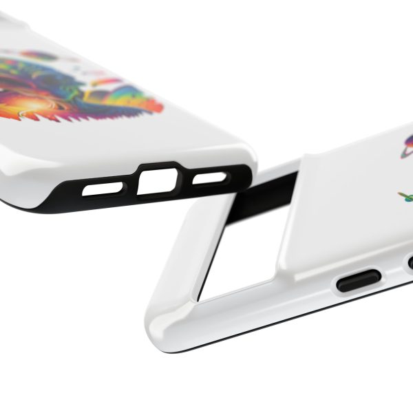 Alien Galaxy Phone Case, Space Themed Tough Case for Teens, Colorful Phone Cover, Gift for Sci-Fi Lovers, Trendy Mobile Accessory - Image 125