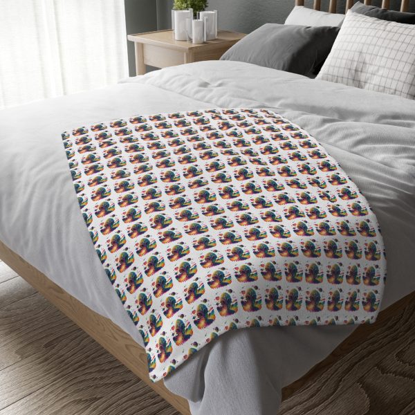 Velveteen Microfiber Blanket (Two-sided print) - Image 4