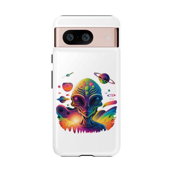 Colorful Alien Phone Case, Galaxy Design, Sci-Fi Accessories, Gifts for Space Lovers, Unique Mobile Cover, Tough Cases - Image 131